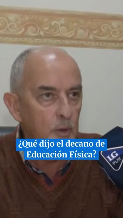 El decano de Educación Física aseguró que la facultad "se arregla permanentemente"