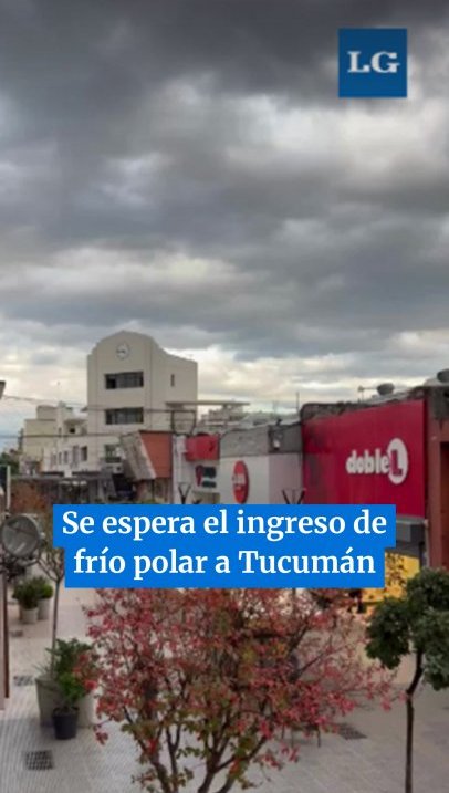 El ingreso de un frente frío provocará lluvias en Tucumán