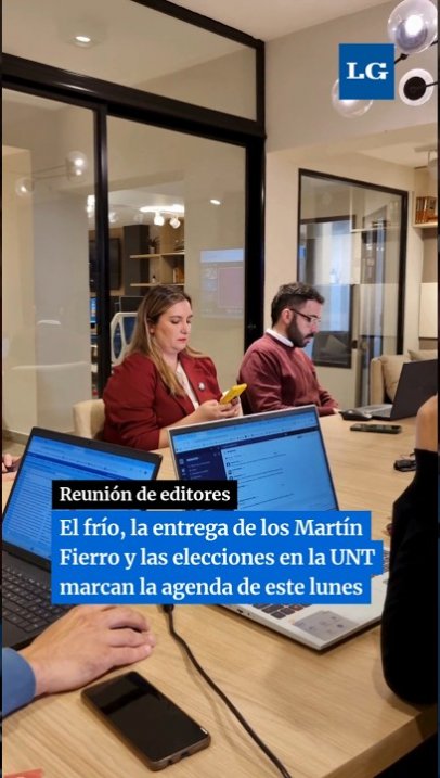 Los principales temas de la reunión de editores de este lunes 18 de mayo de 2026