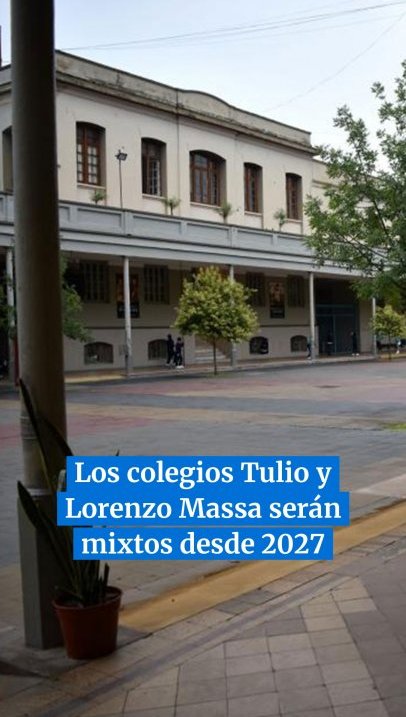En Tucumán, los colegios Tulio y Lorenzo Massa serán mixtos desde 2027