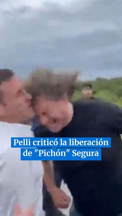 Pelli criticó la liberación de "Pichón" Segura: "me siento defraudado por el sistema de Justicia"