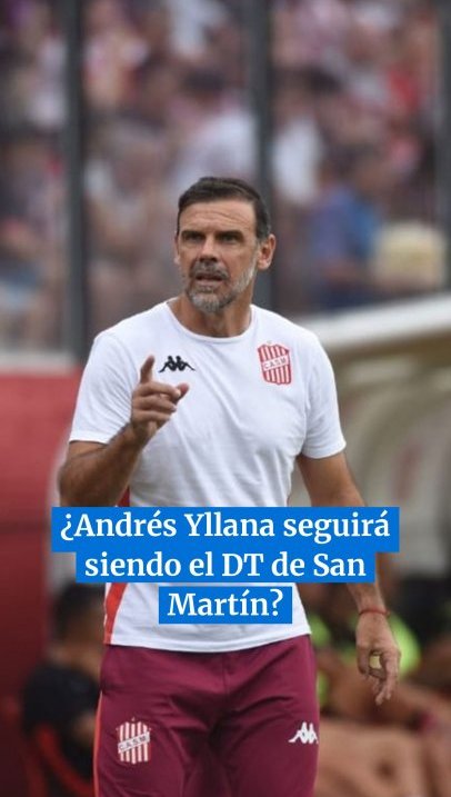 ¿Andrés Yllana seguirá siendo el DT de San Martín?