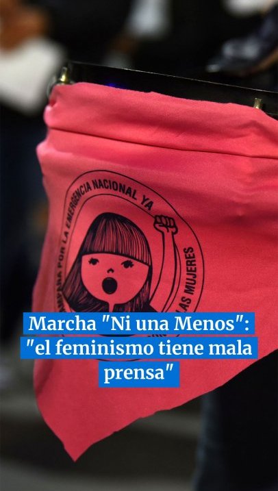 Marcha "Ni una Menos": "el feminismo tiene mala prensa, no estamos en contra de los varones"