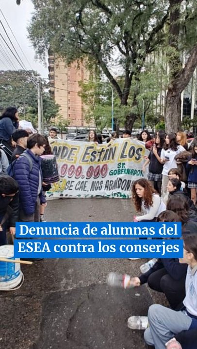 Denuncia de alumnas del ESEA contra los conserjes: "tenemos que aguantar que nos manoseen" #tucumán