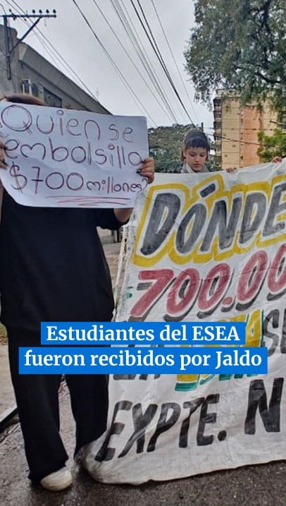 Estudiantes del ESEA fueron recibidos por Jaldo: "Hoy nos sentimos escuchados"  #tucumán