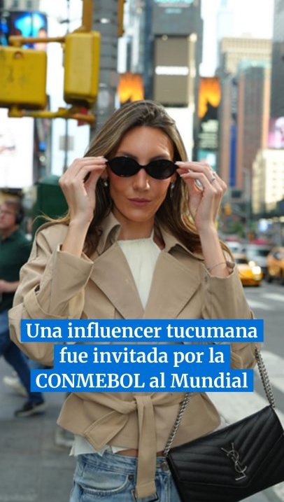 Una influencer tucumana fue invitada por la CONMEBOL al Mundial 2026