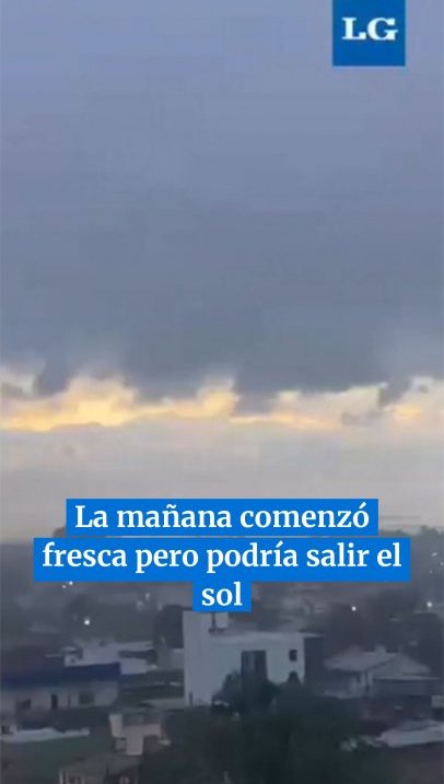 La mañana comenzó fresca pero podría salir el sol #tucumán