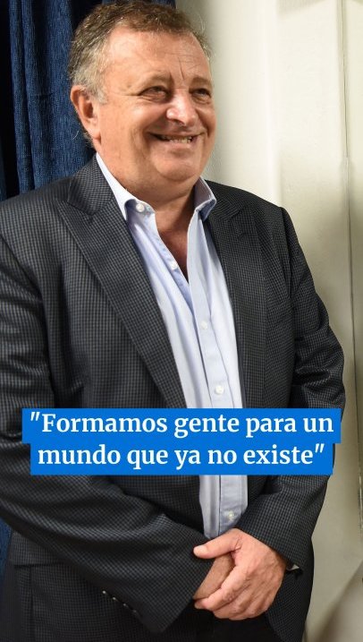 Alberto Núñez: "Formamos gente para un mundo que no existe"