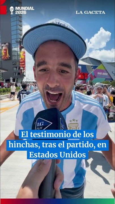 La palabra de los hinchas, después del partido, en Estados Unidos