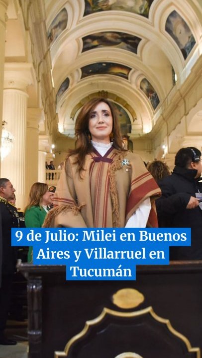 9 de Julio: Milei en Buenos Aires y Villarruel en Tucumán