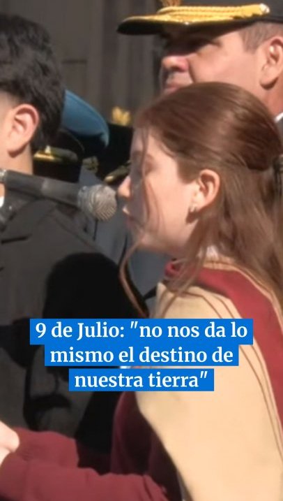 9 de Julio: "a nuestra generación no le da lo mismo el destino de nuestra tierra" #tucuman