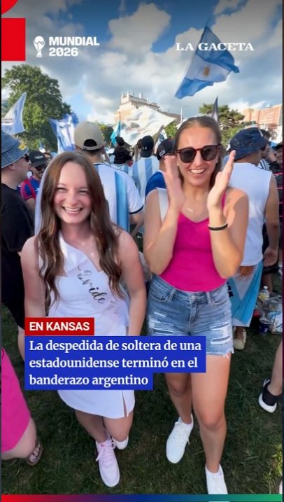 La despedida de soltera de una estadounidense terminó en el banderazo argentino