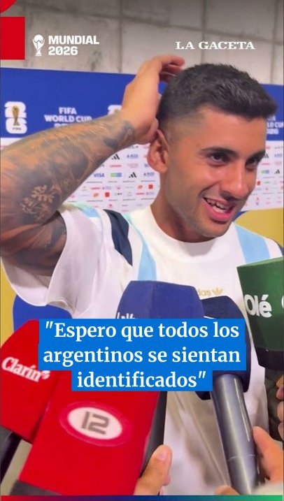 "Espero que todos los argentinos se sientan identificados con nosotros"