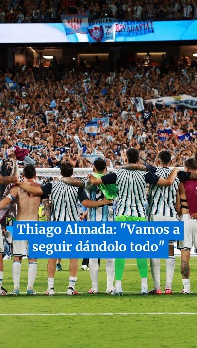 Thiago Almada: "Vamos a seguir dándolo todo" #mundial2026