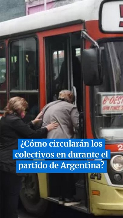 ¿Cómo circularán los colectivos en Tucumán durante el partido entre Argentina-Inglaterra?  #mundial
