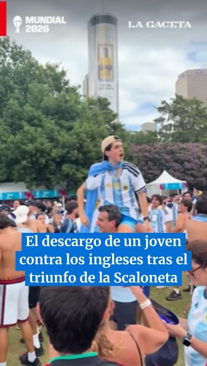El descargo de un joven contra los ingleses tras el triunfo de la Scaloneta