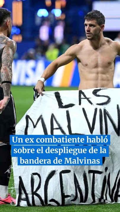 Un ex combatiente habló sobre el despliegue de la bandera de Malvinas
