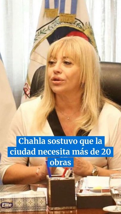 Chahla sostuvo que la ciudad necesita más de 20 obras y llamó a sumar inversión privada