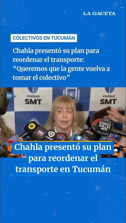 Chahla presentó su plan para reordenar el transporte en Tucumán