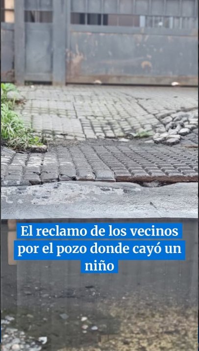 El reclamo de los vecinos por el pozo donde cayó un niño #tucuman