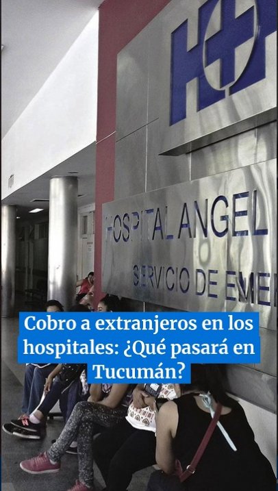 Cobro a extranjeros en los hospitales: ¿Qué pasará en Tucumán?