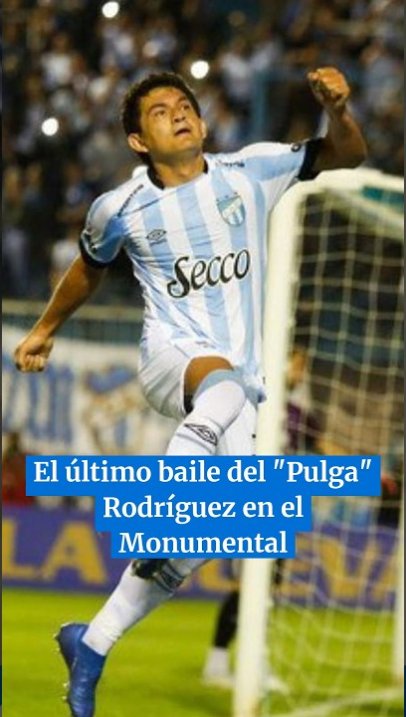 El último baile del "Pulga" Rodríguez en el Monumental  #tucuman