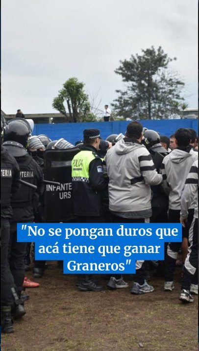 Incidentes en la final de la Liga Tucumana: "No se pongan duros que acá tiene que ganar Graneros"