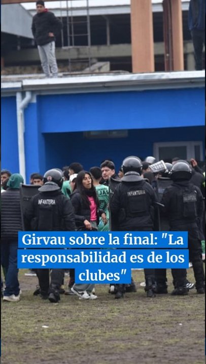 Girvau: "La responsabilidad es de los clubes que no salieron a jugar" #tucuman