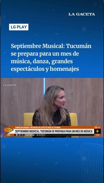 Septiembre Musical: Tucumán se prepara para un mes de música