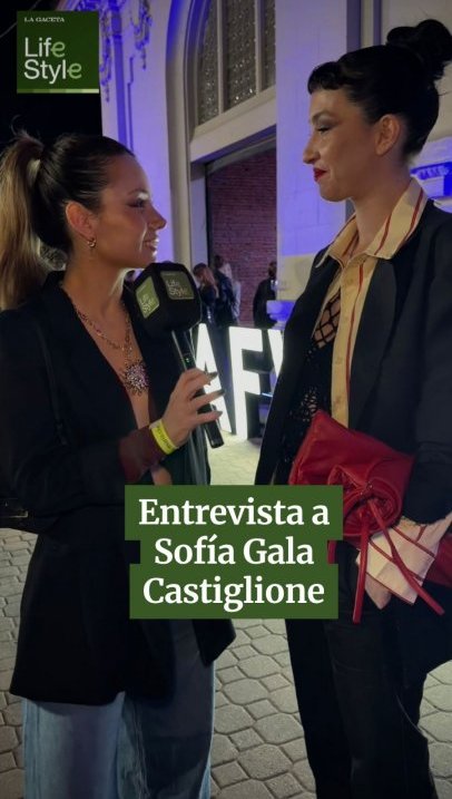 Entrevista a Sofía Gala Castiglione
