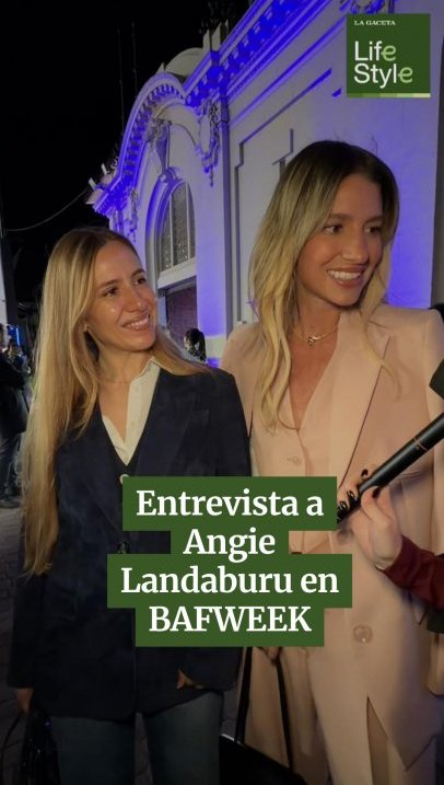 Entrevista a Angie Landaburu en BAFWEEK