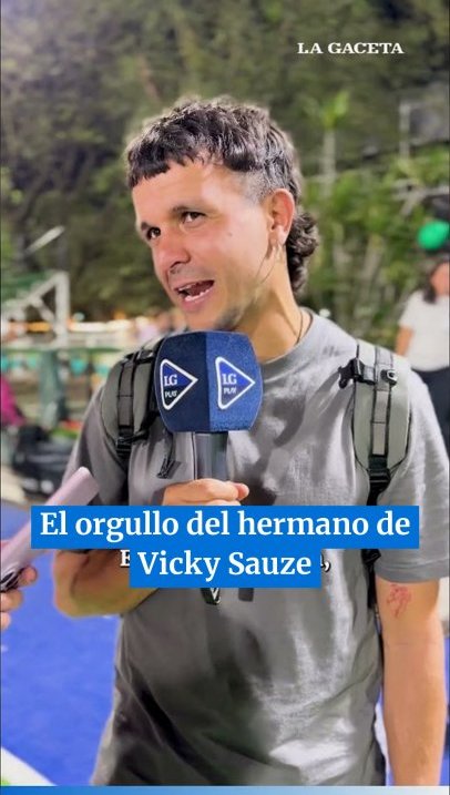 El hermano de Vicky Sauze habló del orgullo por su hermana