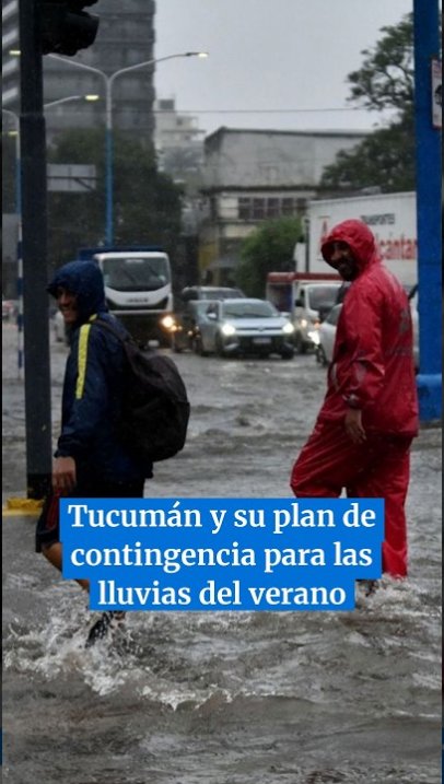 Tucumán y su plan de contingencia para las lluvias intensas del verano