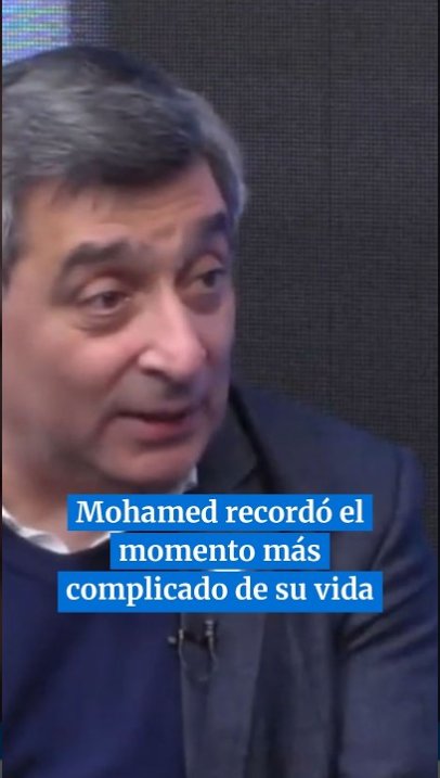 Mohamed recordó el momento más complicado de su vida: "En terapia hay mucho tiempo para pesar"