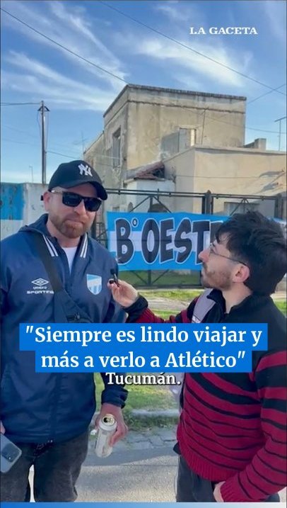 "Siempre es lindo viajar y más a verlo a Atlético"