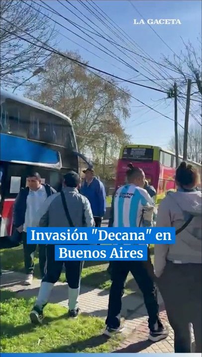 Invasión "Decana" en Buenos Aires: los hinchas llegaron a Lomas de Zamora para alentar a Atlético