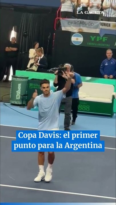 Copa Davis: el primer punto para la Argentina