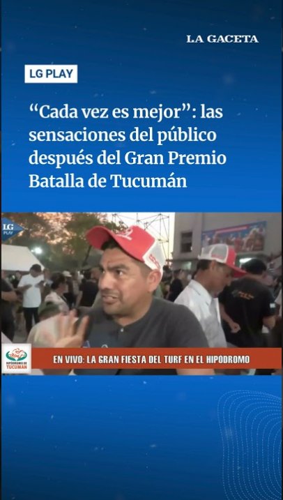 Las sensaciones del público después del Gran Premio Batalla de Tucumán