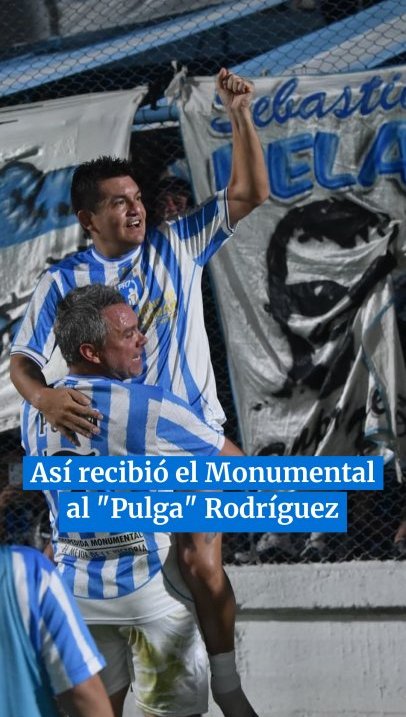 Así recibió el monumental al "Pulga" Rodríguez