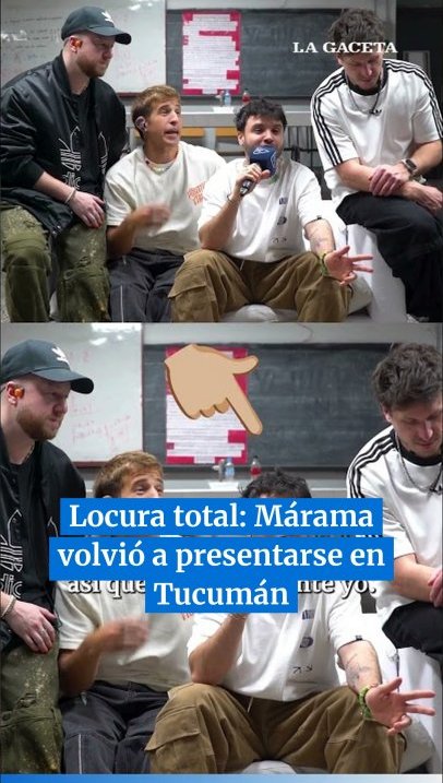 Locura total: Márama volvió a presentarse en Tucumán
