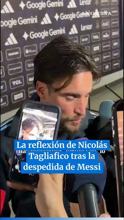 La reflexión de Nicolás Tagliafico tras la despedida de Messi