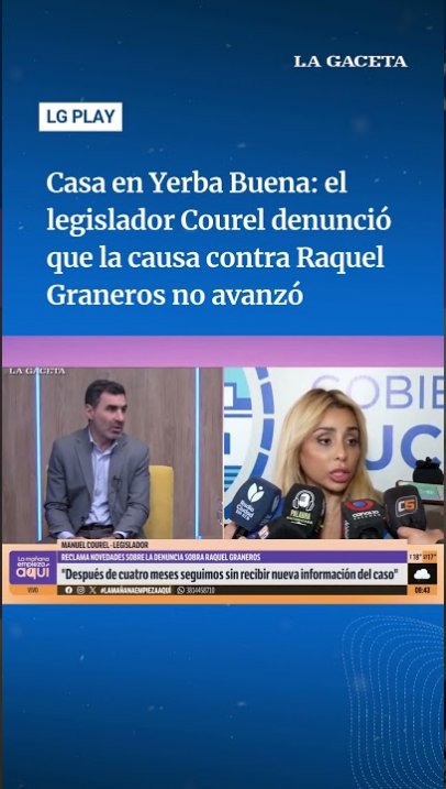 Casa en Yerba Buena: el legislador Courel denunció que la causa contra Raquel Graneros no avanzó