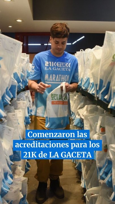 Comenzaron las acreditaciones para los 21K de LA GACETA, la carrera más esperada del año