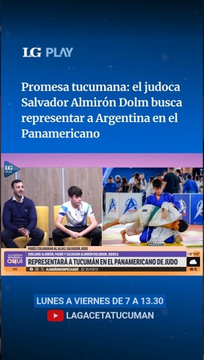 Promesa tucumana: un judoca busca representar a Argentina en el Panamericano