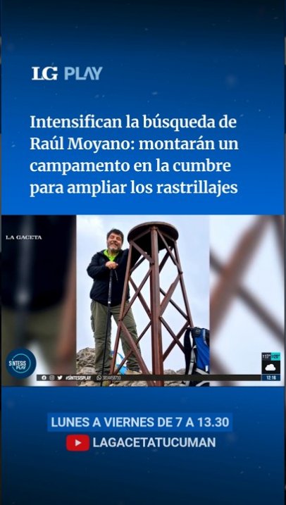 Intensifican la búsqueda de Moyano: montan un campamento en la cumbre para ampliar los rastrillajes