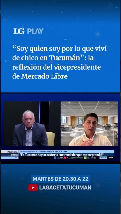 La reflexión del vicepresidente de Mercado Libre y su relación con Tucumán