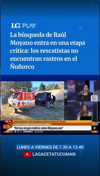La búsqueda de Raúl Moyano entra en una etapa crítica