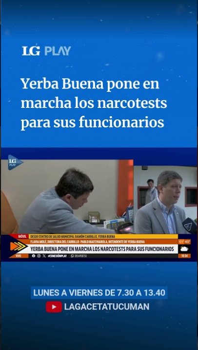Yerba Buena pone en marcha los narcotests para sus funcionarios