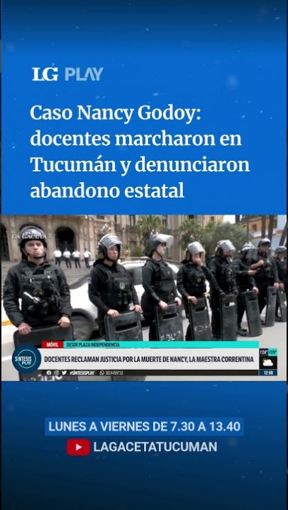 Caso Nancy Godoy: docnetes marcharon en Tucumán y denunciaron abandono estatal